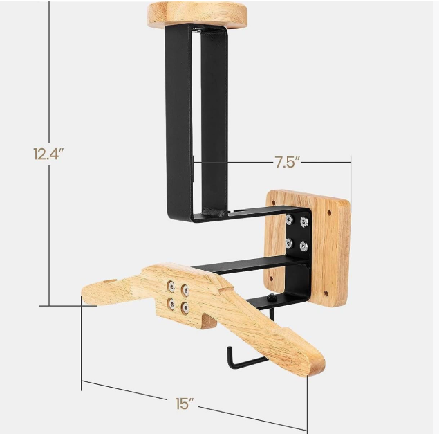 Support Mural Porte-Casque Moto Éco-Responsable – Crochet Robuste Pour Casque Et Veste, Fabriqué En Europe