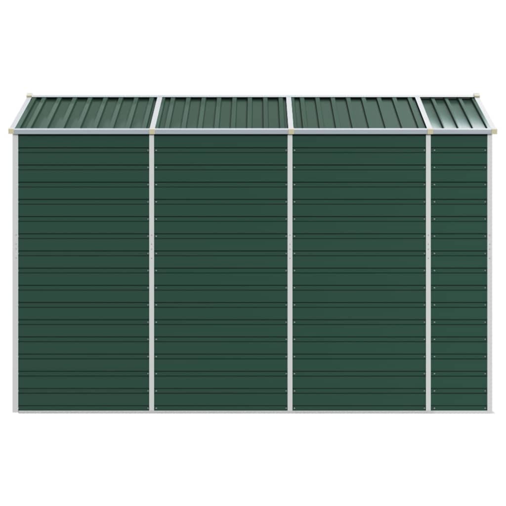 Maison Exclusive - Abri de jardin vert 191x300x198 cm acier galvanisé - 6