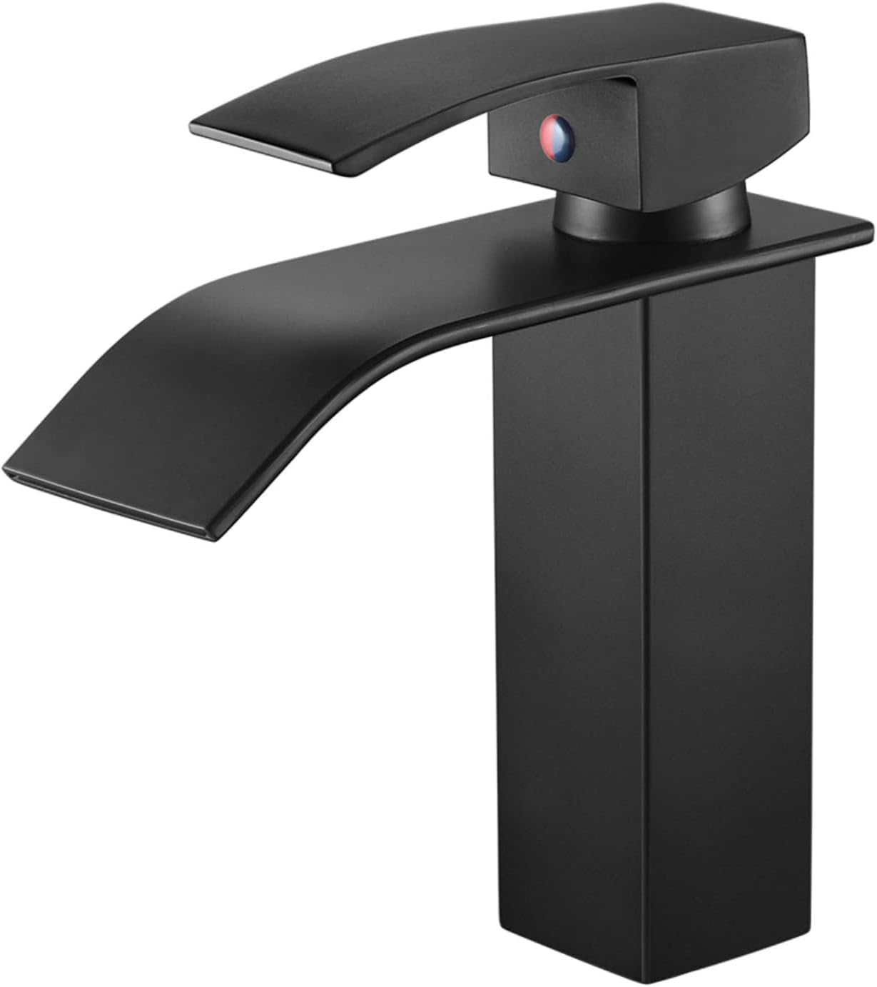 Robinet De Lavabo Noir, Mitigeur D'eau De Lavabo De Salle De Bains, Robinet D'évier D'eau Chaude Et Oide, Robinet De Salle De Bains, Robinet En Or Brossé