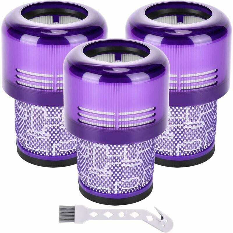Enowelir 3 buc Filtre de înlocuire pentru aspirator fără sac compatibile cu V11 V15 SV14 SV17 SV22