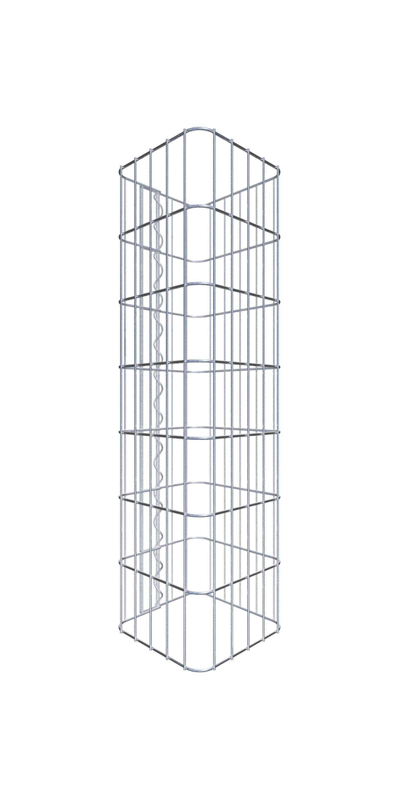 Colonne De Gabion Carr e 27 Cm X 27 Cm Mailles 5 X 10 Cm Hauteur colonne-de-gabion-carr-e-27-cm-x-27-cm-mailles-5-x-10-cm-hauteur