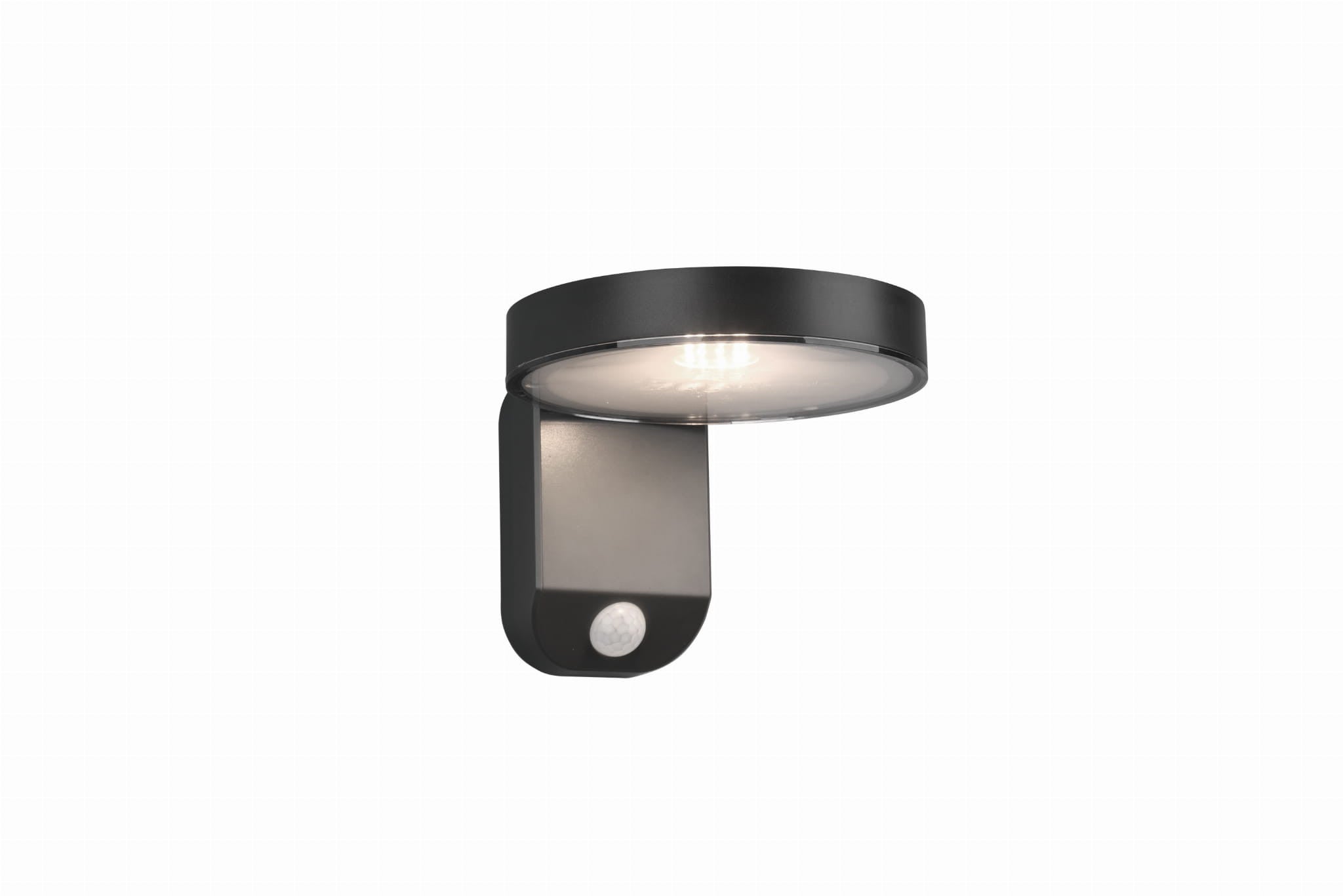 Kinkiet solarny LED POSEDAS 5W 3000K 290lm tworzywo sztuczne antracyt wym:12x15x15cm IP44 RL