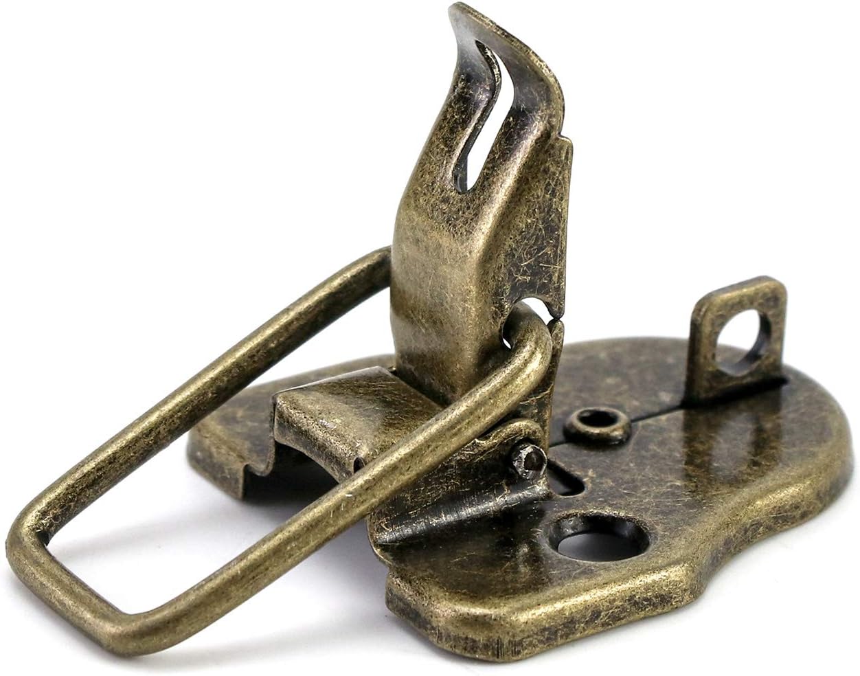 Fermoir Boîte à Bascule Bali 3 Brins - Plaqué Or - 40x22mm - Fait Main Inde