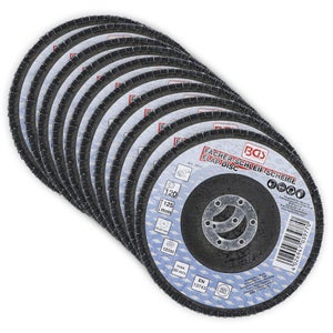 Lot De 32 Disques à Lamelles 50 Mm (2 Pouces) - Grains 40/60/80/120 - Pour Ponçage Métal, Bois, Acier - Compatible Perceuse Et Meuleuse