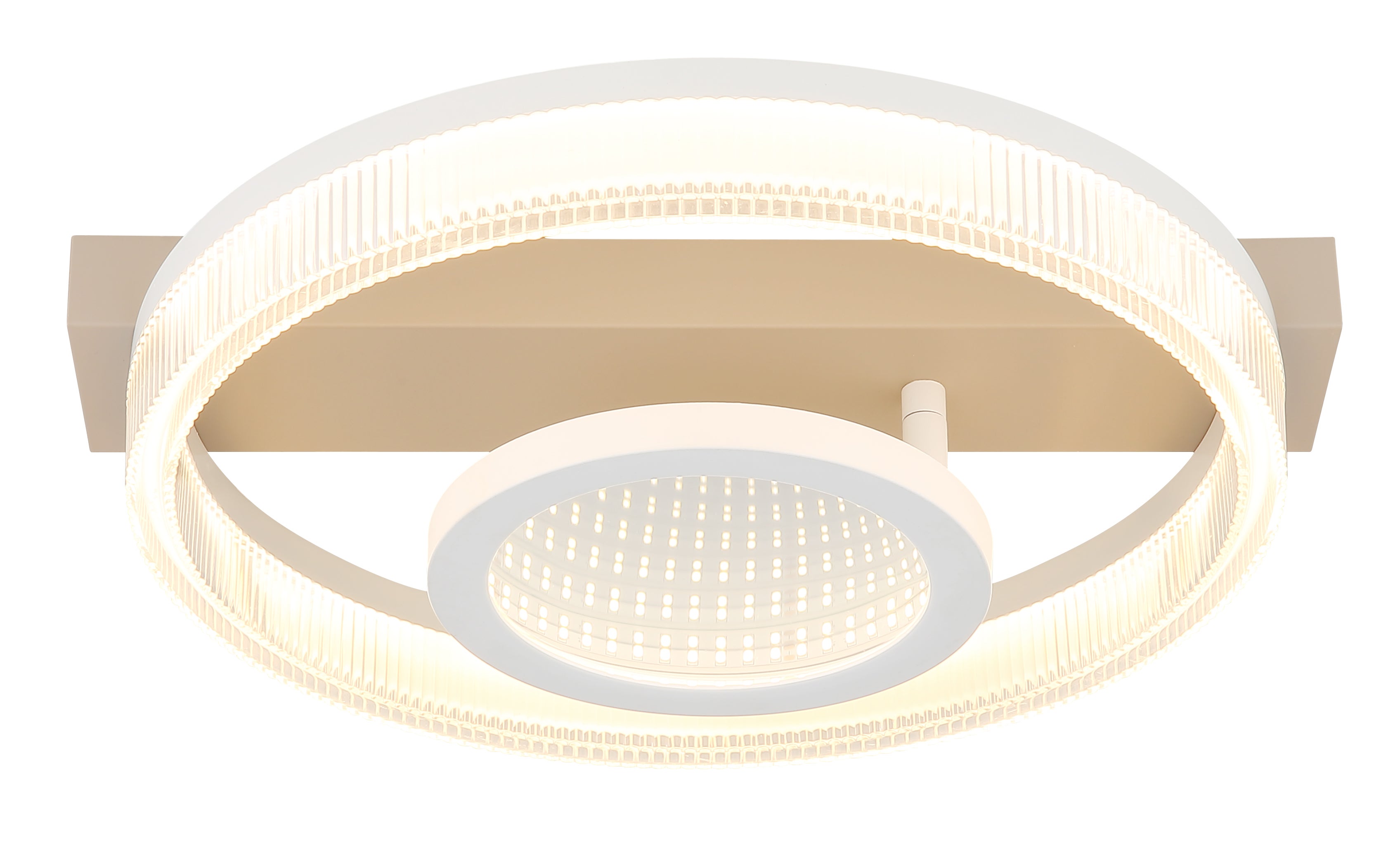 Plafonnier métal couleur sable mat, LED | Leroy Merlin