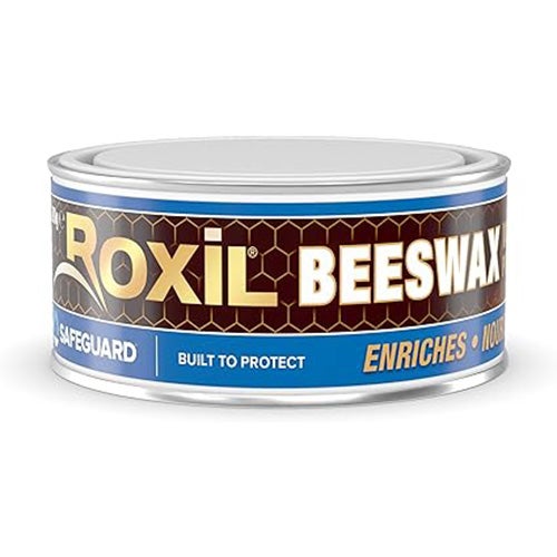 Roxil cera de abejas - 300g - Mezcla de cera de abejas natural multiusos resistente al agua para muebles y adornos de madera