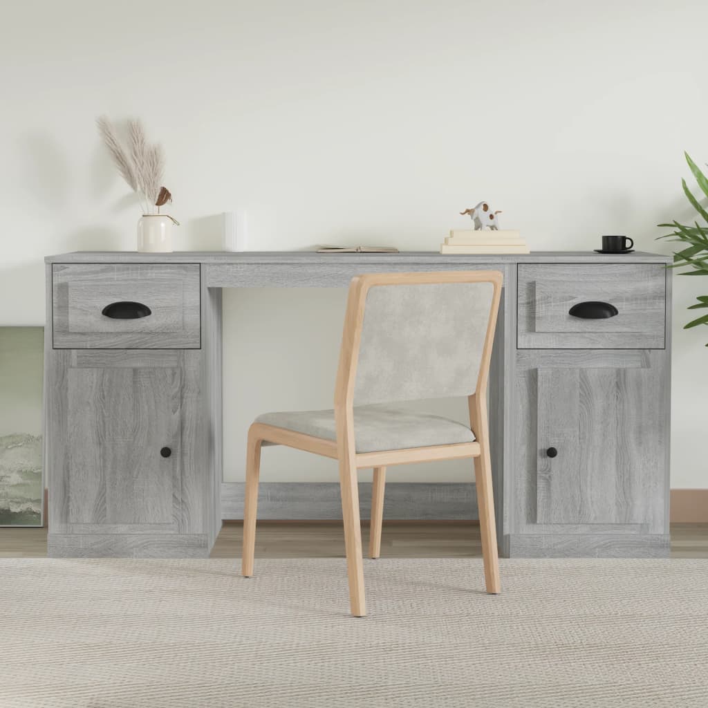 vidaXL Mobile Parete Bianco Lucido 34,5x34x90 cm in Legno Multistrato