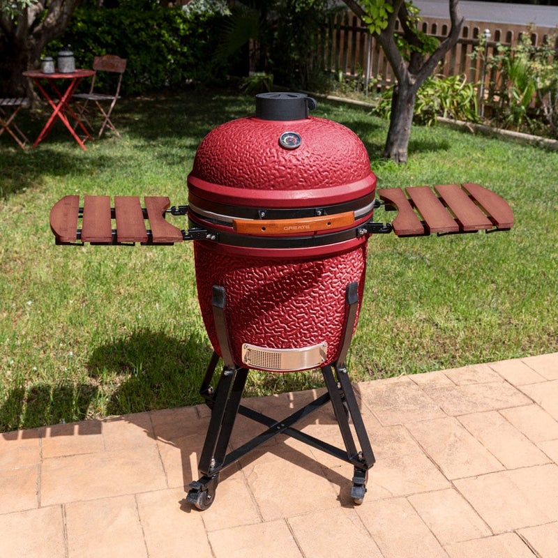 BBQ KAMADO - Ceramiczny grill z wędzarnią