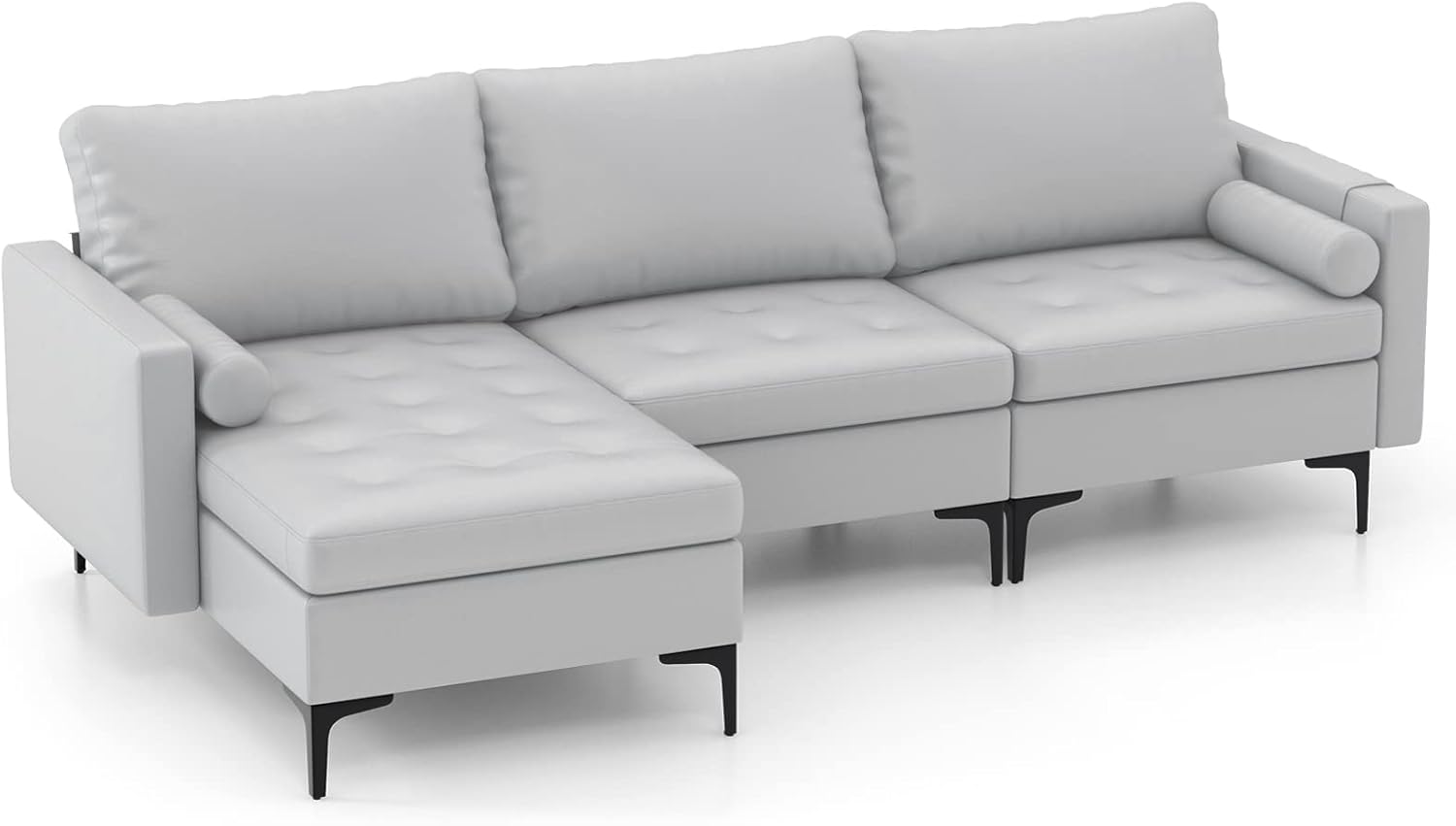 Canapé-lit Convertible Avec Coffre De Rangement - Port Usb Intégré, Dossier 3 Positions - Chenille, Structure Bois Et Fer - Beige