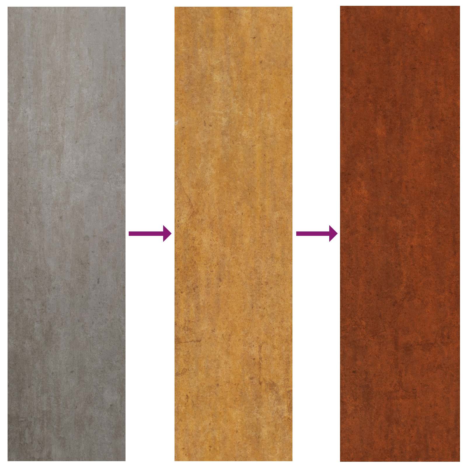 adecuado para Anillo de Árbol Plano Oxidado Ø40/70 cm vidaXL - 8