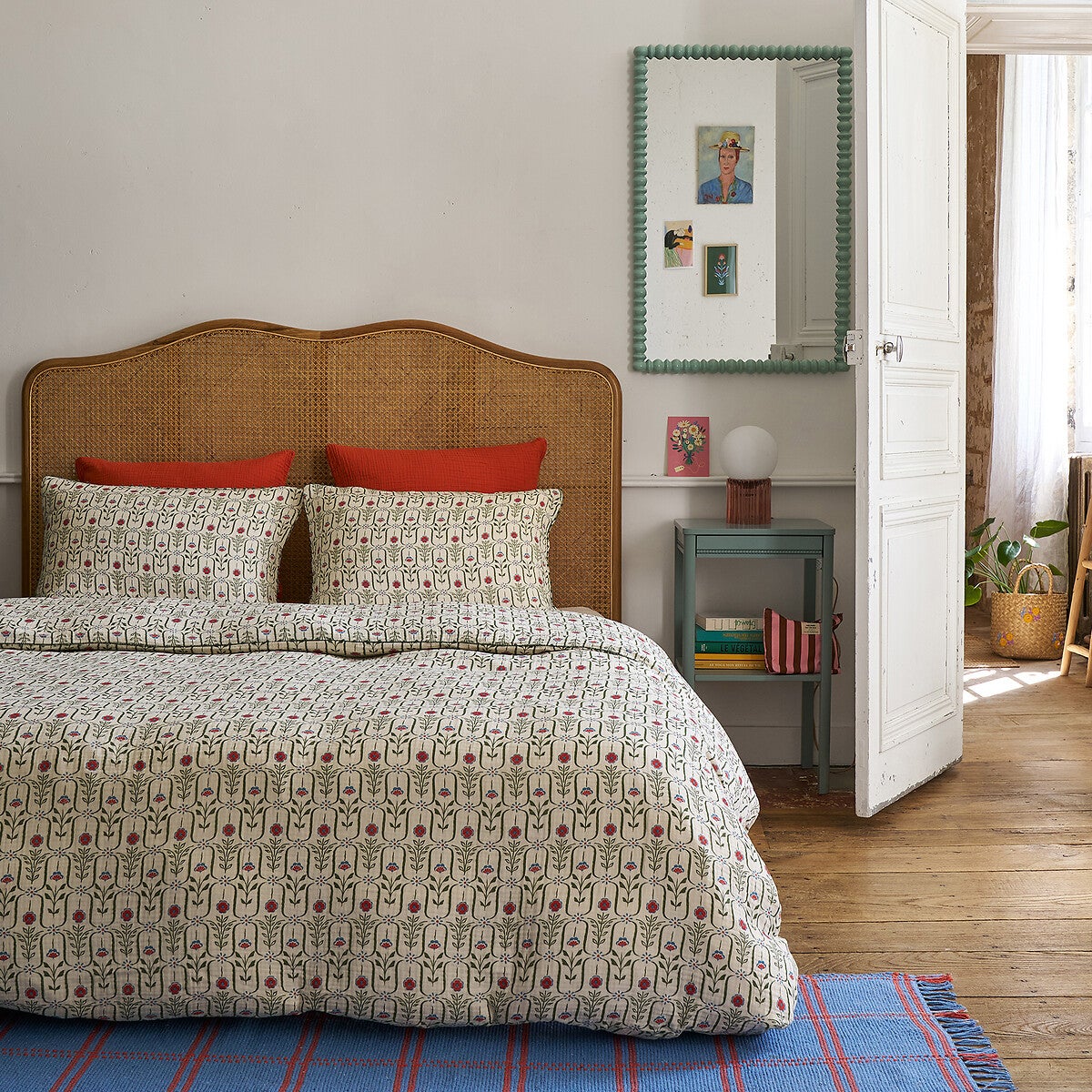 Housse de couette gaze de coton, Gabriella - Imprimé - 140 x 200 cm - 5