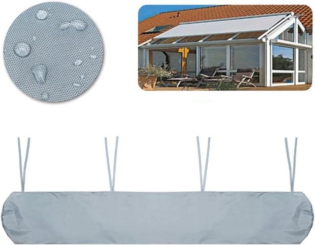 Housse De Protection Pour Store Banne London 4m - Polyester Gris