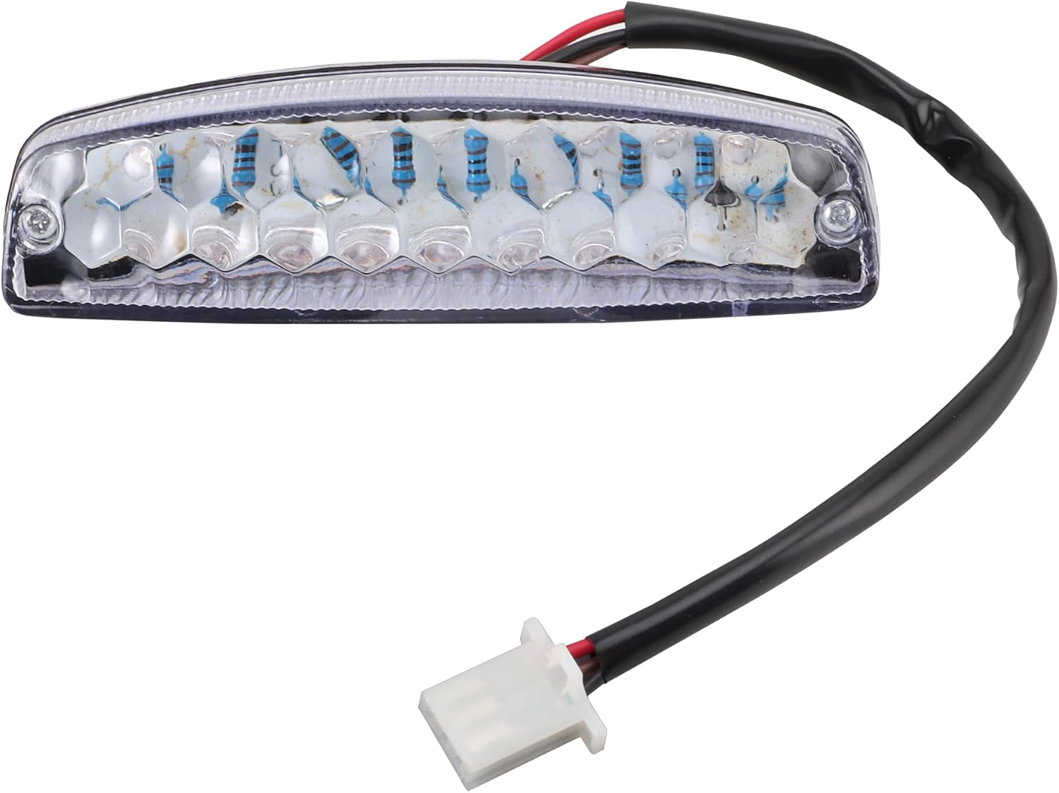 Luci Per Rimorchio A LED YMYNY, Fanali Posteriori Per Rimorchio Da 12 V, 2 Pezzi, Luci Di Stop Per Rimorchio Auto Riflettore Rotondo Luce Di Ingombro A Led Per Auto Moto Camion Bianco 87177362