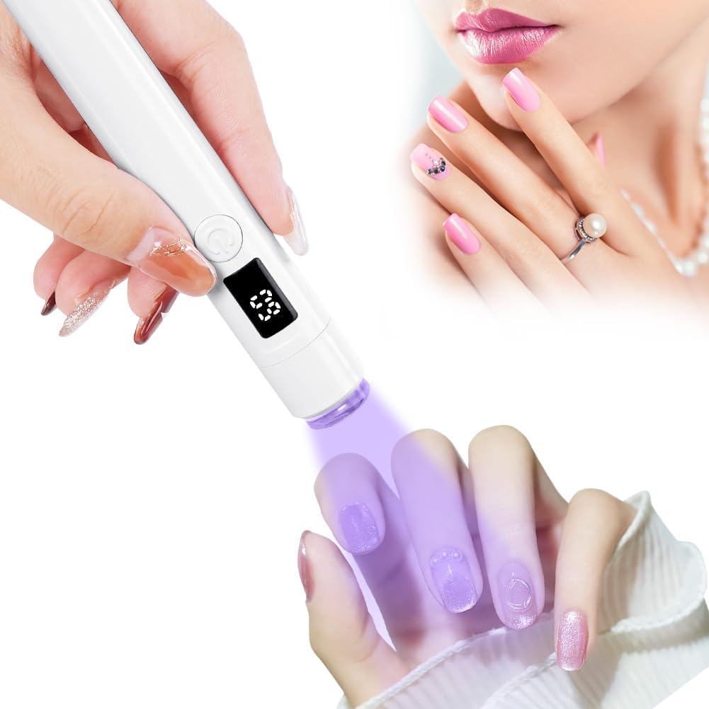 Mini Lampe UV LED Portable Pour Résine – Durcissement Rapide Ongles, Bijoux, Résine Époxy, 3 Timers
