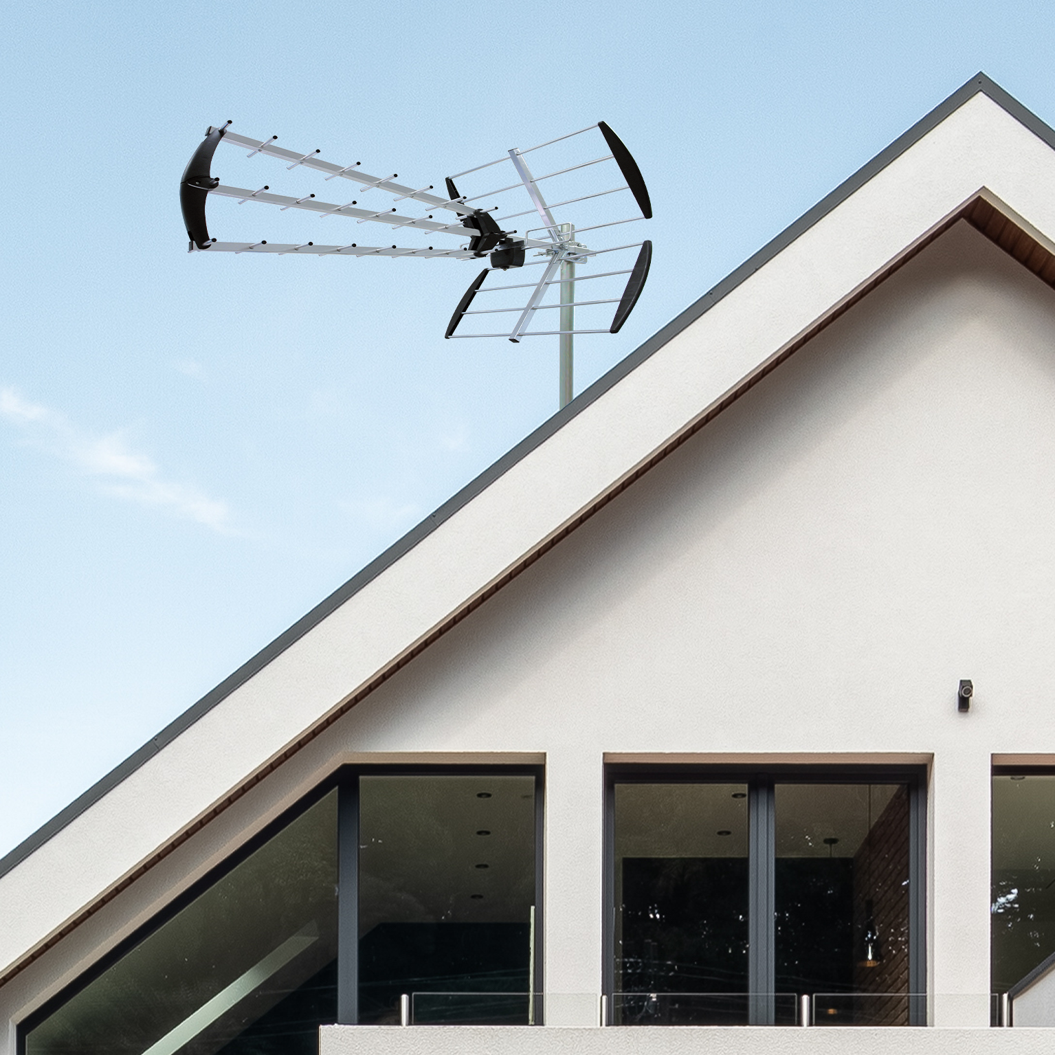 Antenne Trinappe UHF extérieure ST45 | 21-48 | LTE700 - 2