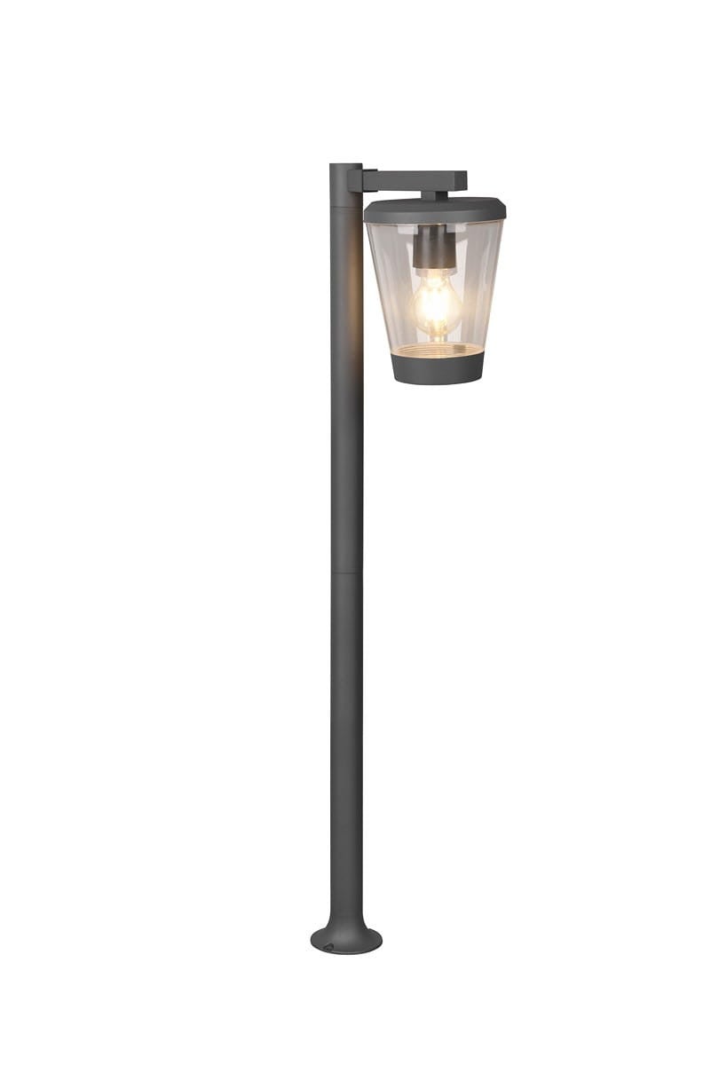 Lampa ogrodowa stojąca Cavado antracyt 1xE27x40W IP44 wym: 100 x 16 x 27 cm aluminium Trio