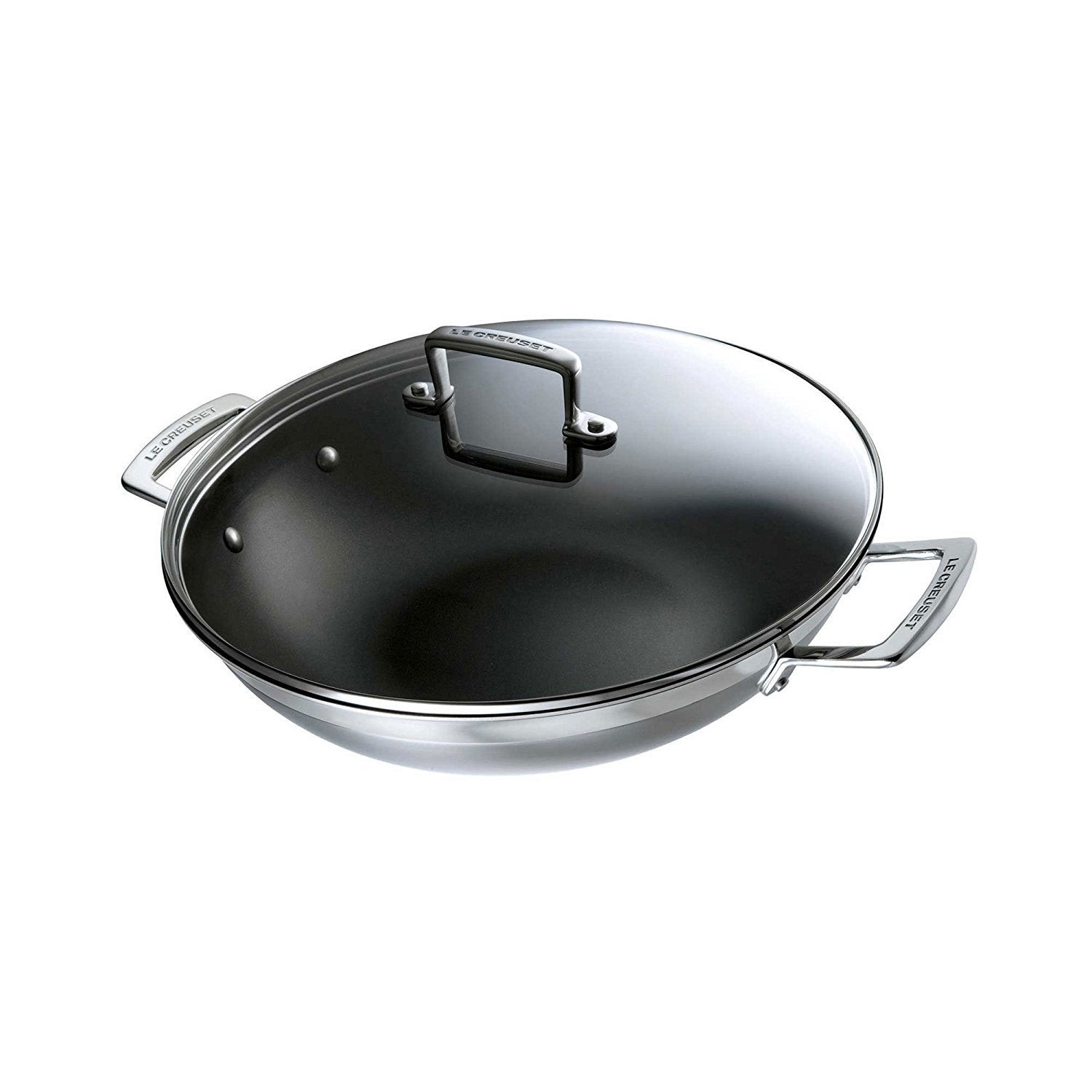 BRA Profesional Padella 18 cm, Acciaio Inossidabile, 18/10, Triplo Fondo Diffusore Senza Rivestimento Antiaderente, con Induzione Full Induction, Manico Ergonomico in Acciaio Inox
