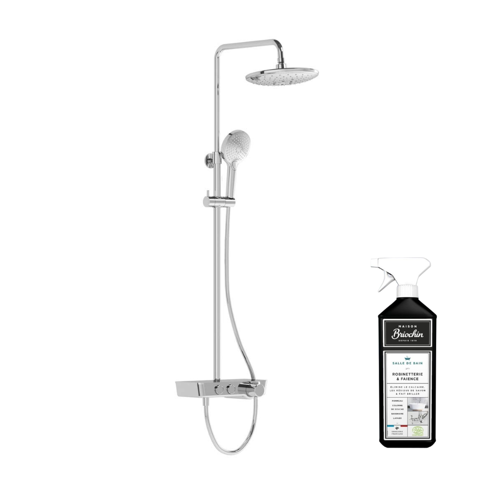 Columna De Ducha VITRA Aquacontrol Charm 240 2F Limpiador Briochin