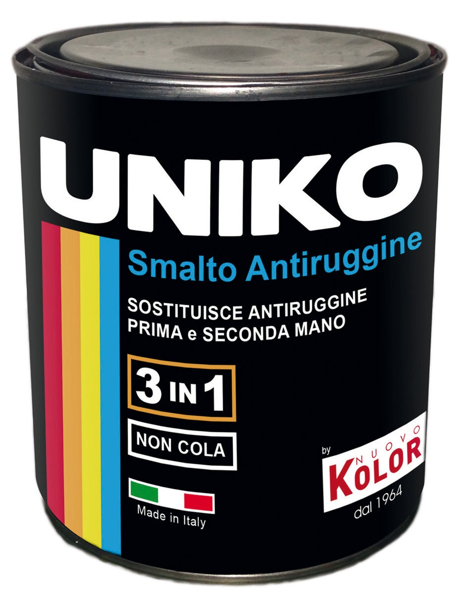 ESMALTE UNIKO 0.750 L NEGRO BRILLO | Leroy Merlin