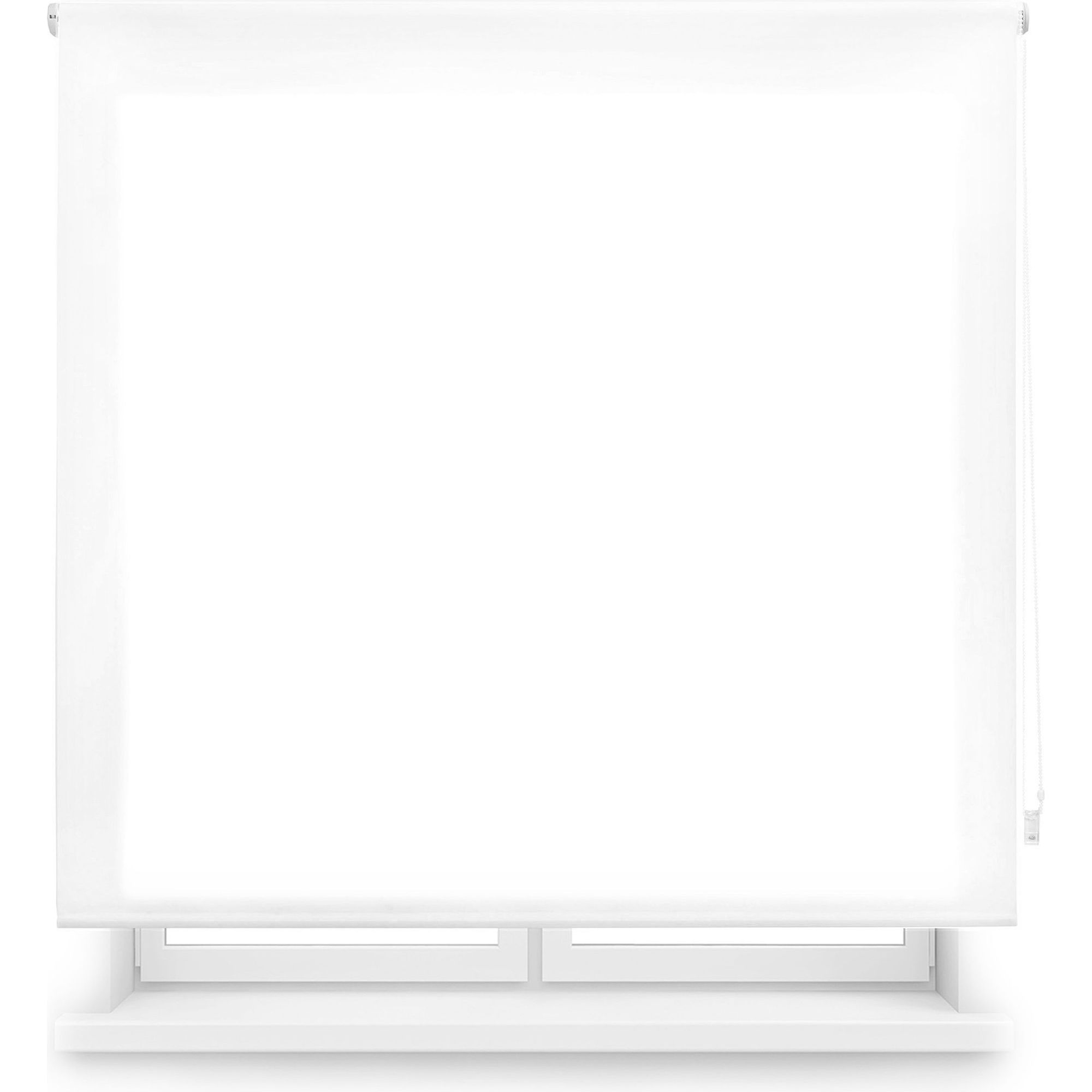 Ecommerc3 | estor translúcido a medida tamaño 140x250 - estor enrollable fácil instalación tamaño tela 137x245 - estor blanco