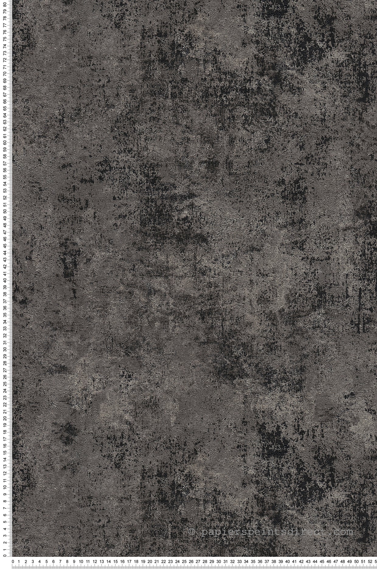 Tapeta malowany efekt czarnymIsrebrnym - 53 cm x 10.05 m - LIVINGWALLS