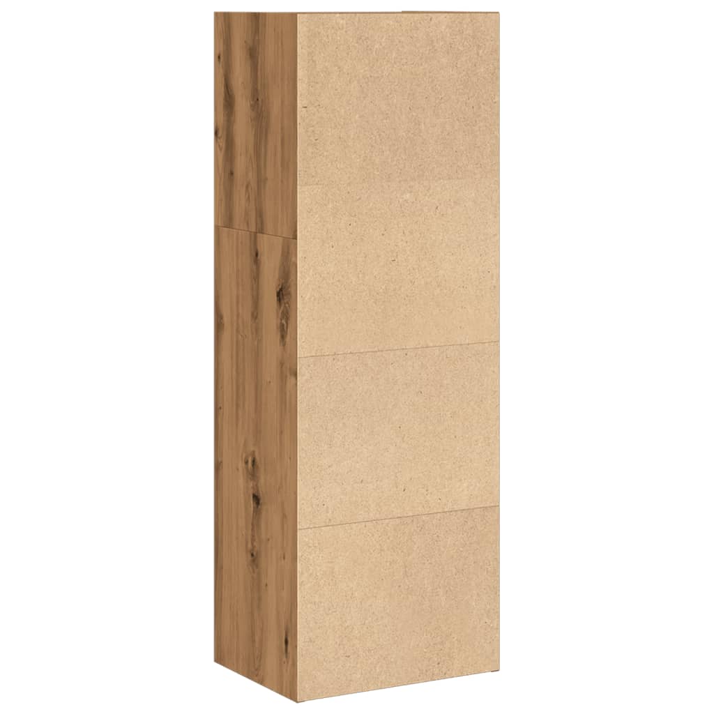 Bibliothèque pour Séjour en Bois Marron H. 30 x l. 40 x P. 30 cm - 6