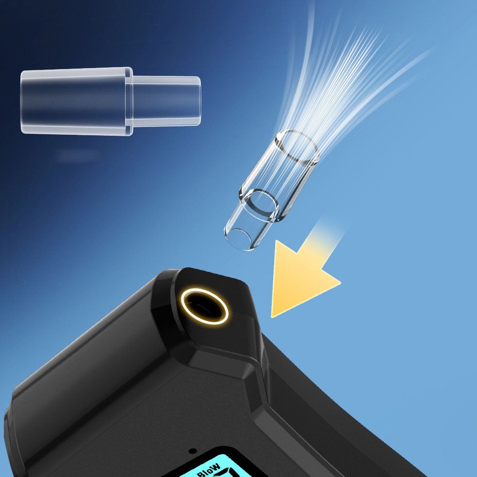 Éthylotest Portable Haute Précision – Détecteur d’alcool Respiratoire LCD, Capteur Avancé, Usage Domestique & Professionnel - 2
