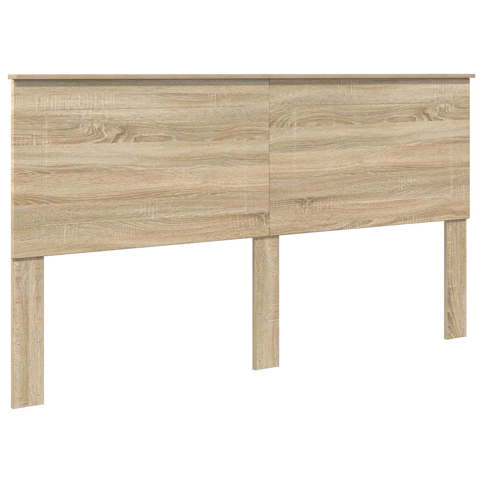 Lit avec rangement, panneau de bois, chêne, pour la chambre, 180 × 200 cm - 7