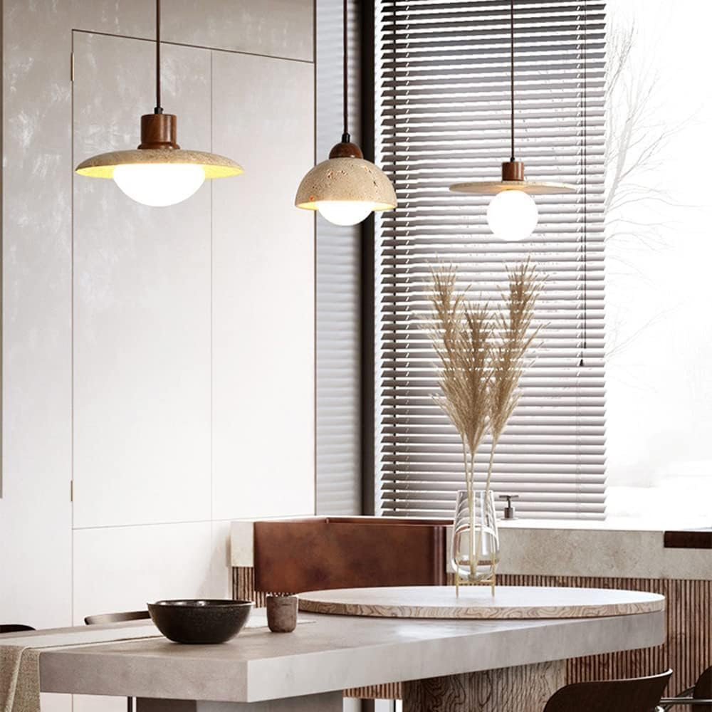 Lampy wiszące z żarówkami, żyrandole LED, lampy sufitowe w stylu vintage, żyrandole nocne, lampy sufitowe, 3 temperatury barwowe, regulowana wysokość - 3