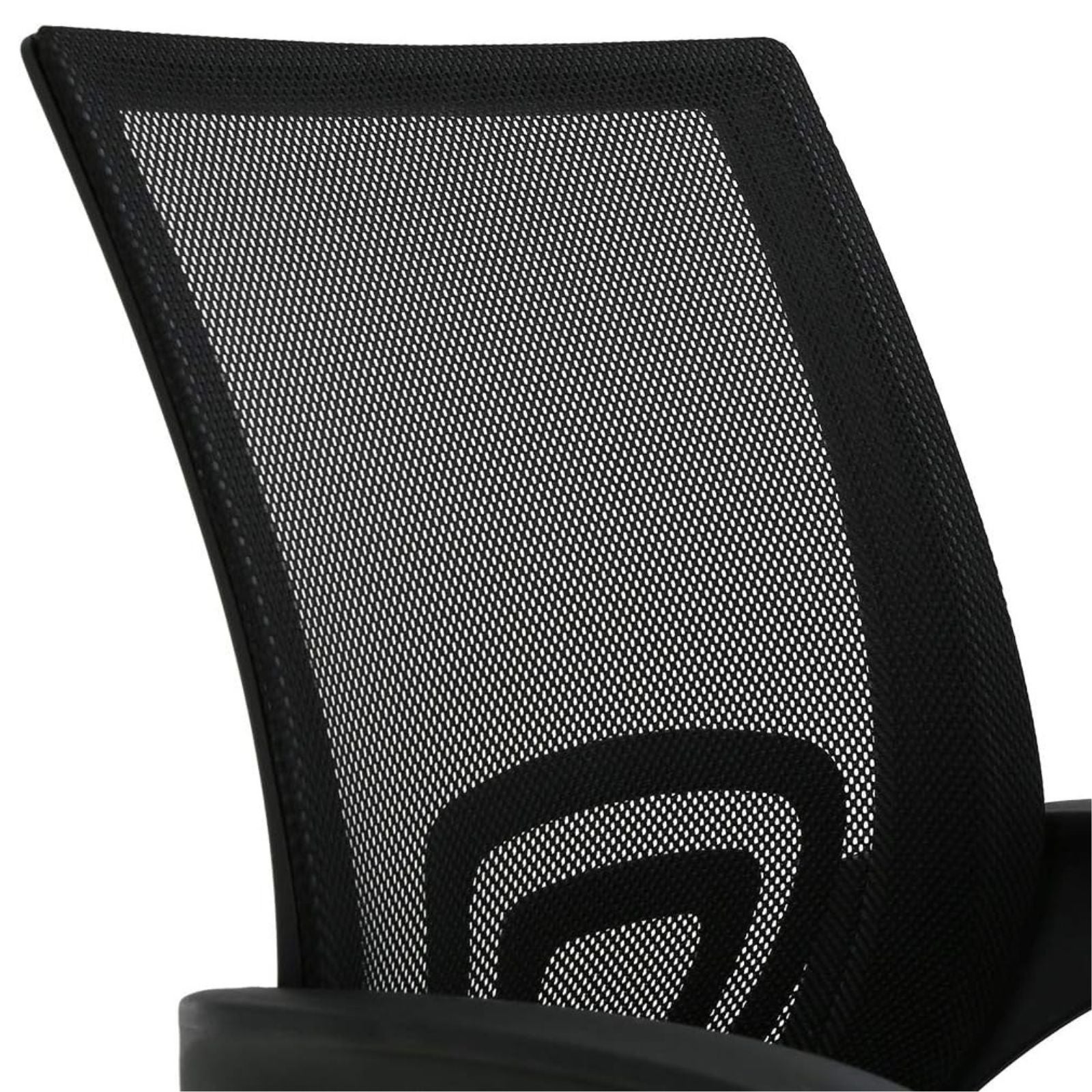 DASCK - Silla de Oficina Silla de Malla Altura Ajustable para Trabajo Silla Escritorio Ergonómica Giratoria - Pie Cromado - 7
