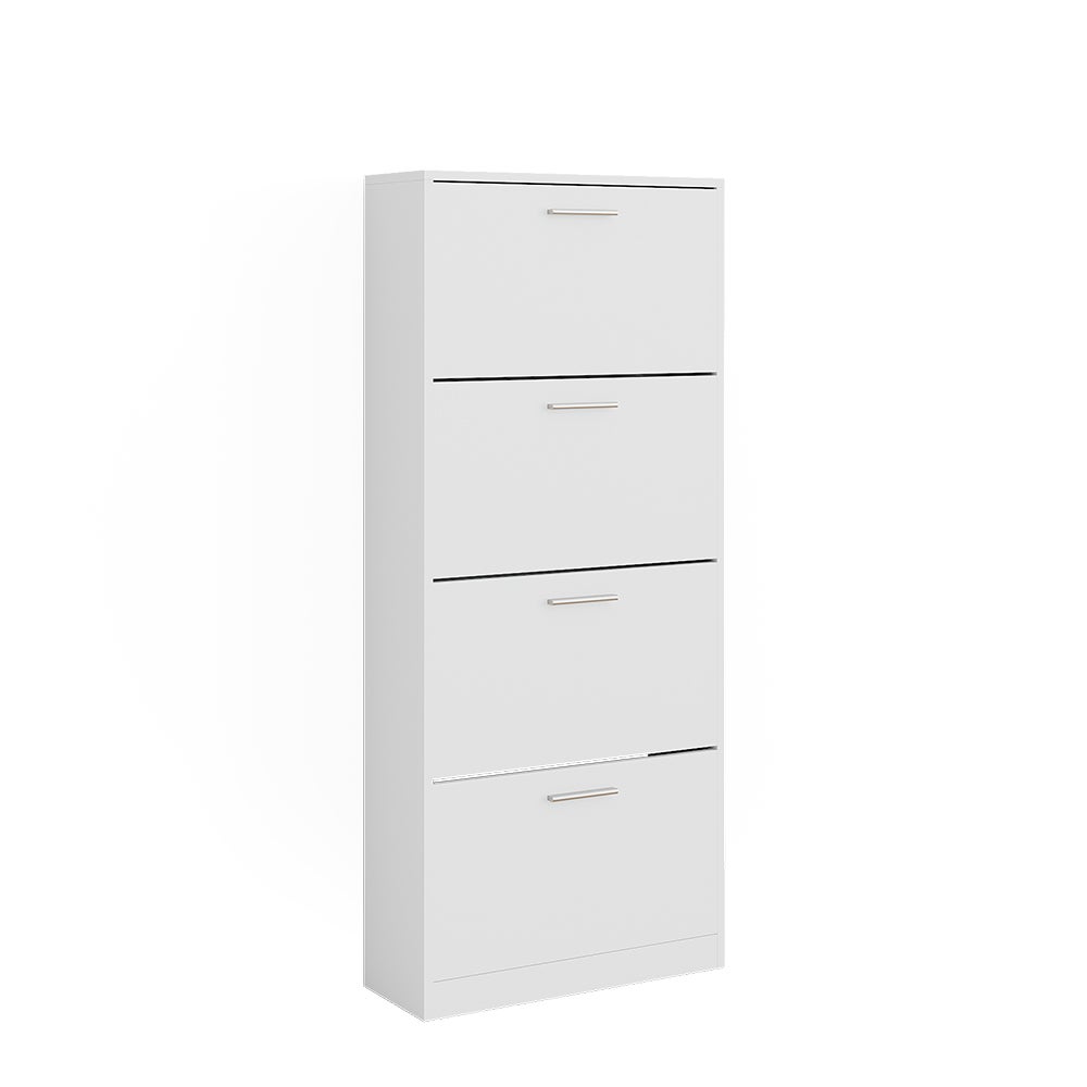 Vicco Wywrotka do butów Gizmo, Biały, 59 x 137 cm z 4 przegrodami