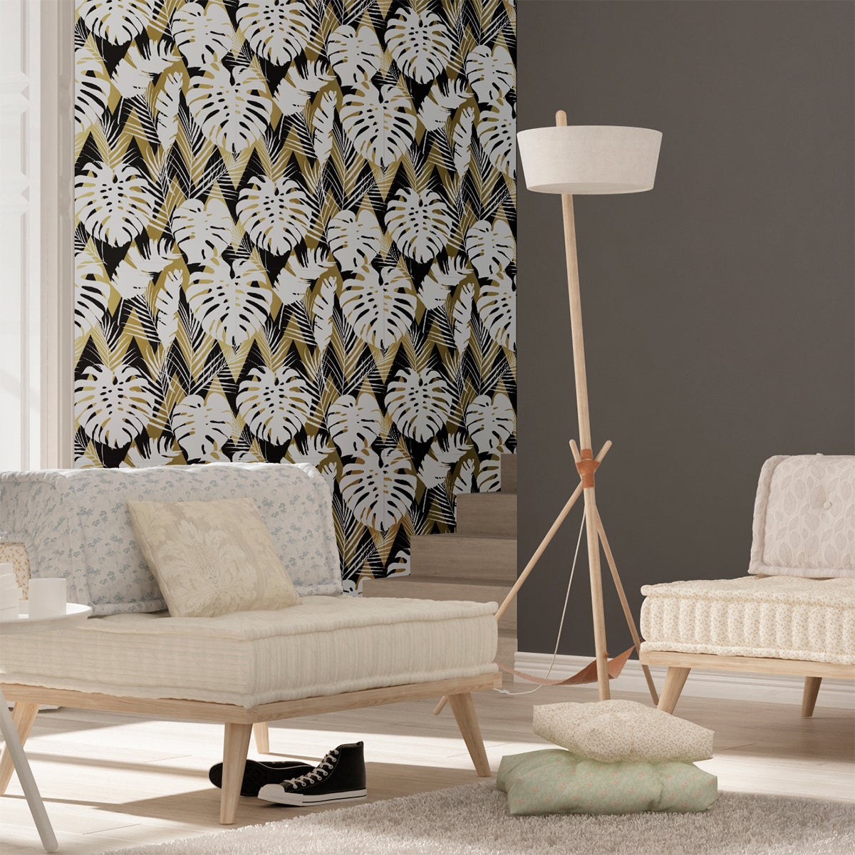 Adesivo carta da parati tropicale Brazil - Sticker adesivo - adesivi murali - 50x50cm - 5