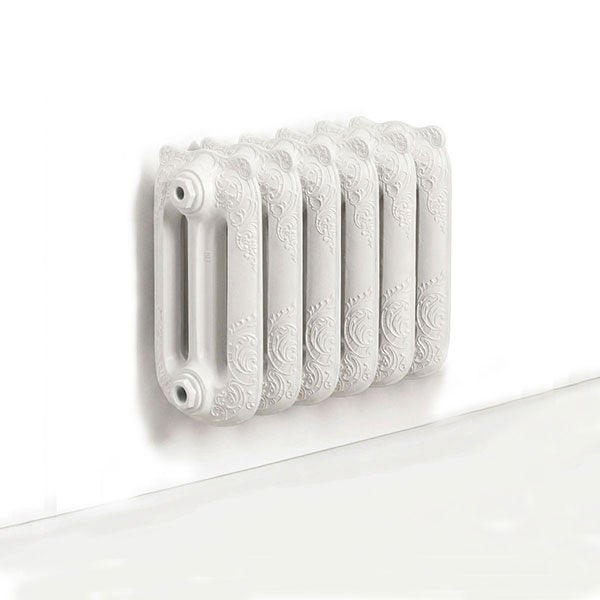 Radiateur fonte blanc mural - Hauteur 410mm - Longueur 1016mm - 1030 watt - 12 éléments - OXF410/1016WS3