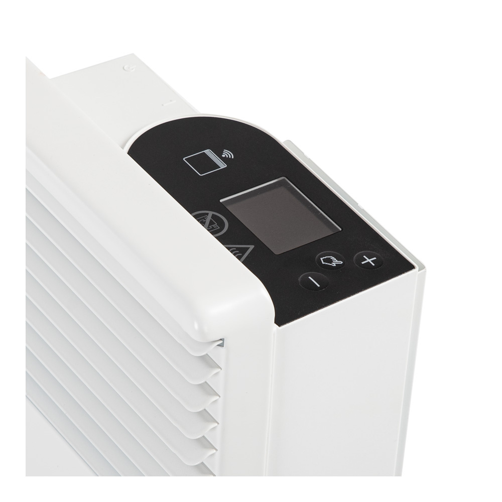 Grzejnik elektryczny 1500W konwektorowy energooszczędny ścienny Wi-Fi IPX4 Intuis TACTIC - 5
