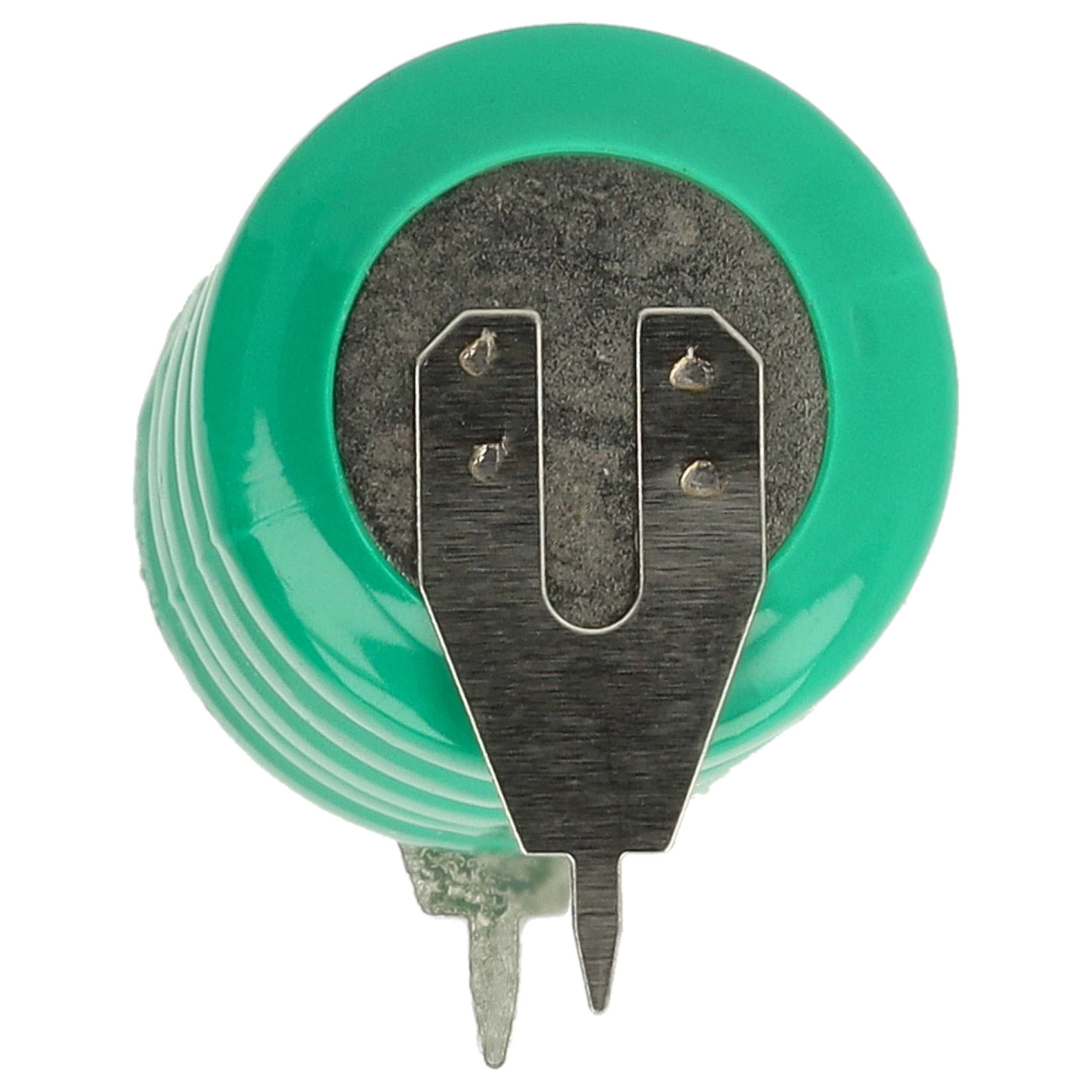 vhbw 5x NiMH pile bouton de remplacement pour type V80H 2 épingles 80mAh 6V convient pour les batteries de modélisme etc. - 4