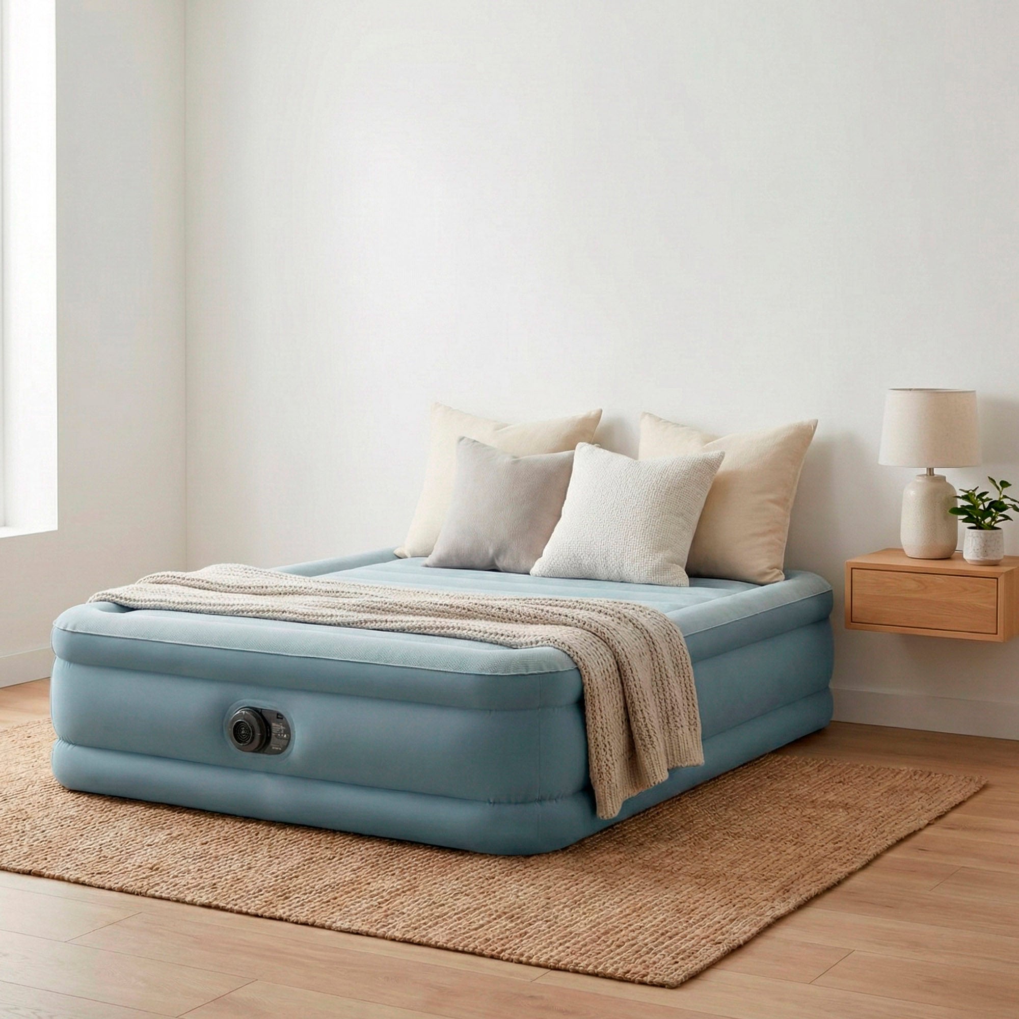Matelas gonflable électrique Intex Premium Comfort - 2 places - 7