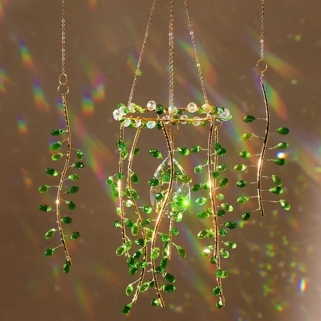 Attrape-Soleil en Cristal pour Fenêtres,Attrape-Soleil en Verre K9,Attrape-Soleil Arc-en-Ciel,Pendentif Kristal pour la Maison