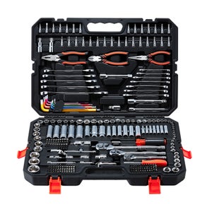 Coffre à Outils Ferrestock Alu – 176 Pièces – Mallette Organisateur