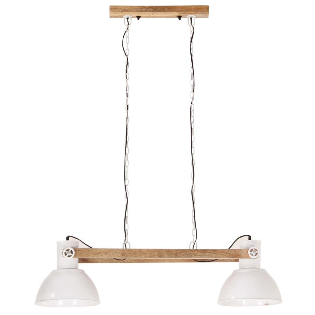 Lampe suspendue industrielle 25 W Blanc 109 cm E27 vidaXL - 5