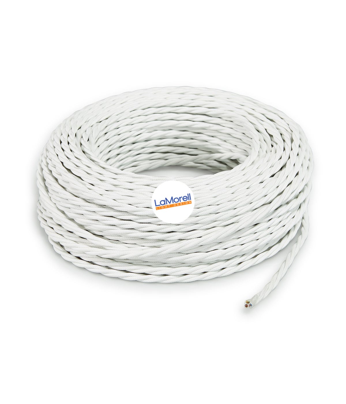 LA MORELL LIGHTDESIGN - CABLE ELÉCTRICO TRENZADO RECUBIERTO DE TELA ...
