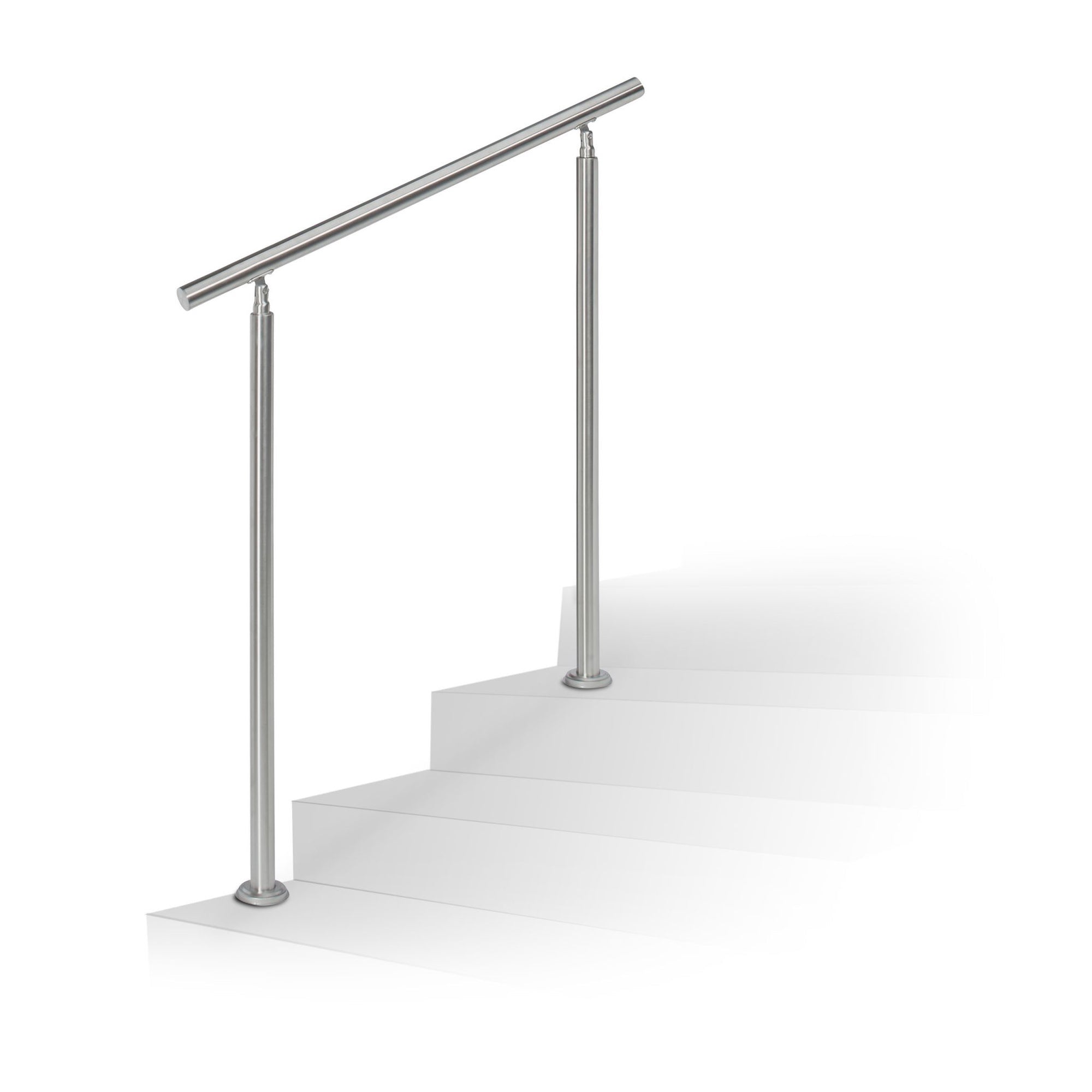 Rampes d'escalier en acier inoxydable | Leroy Merlin