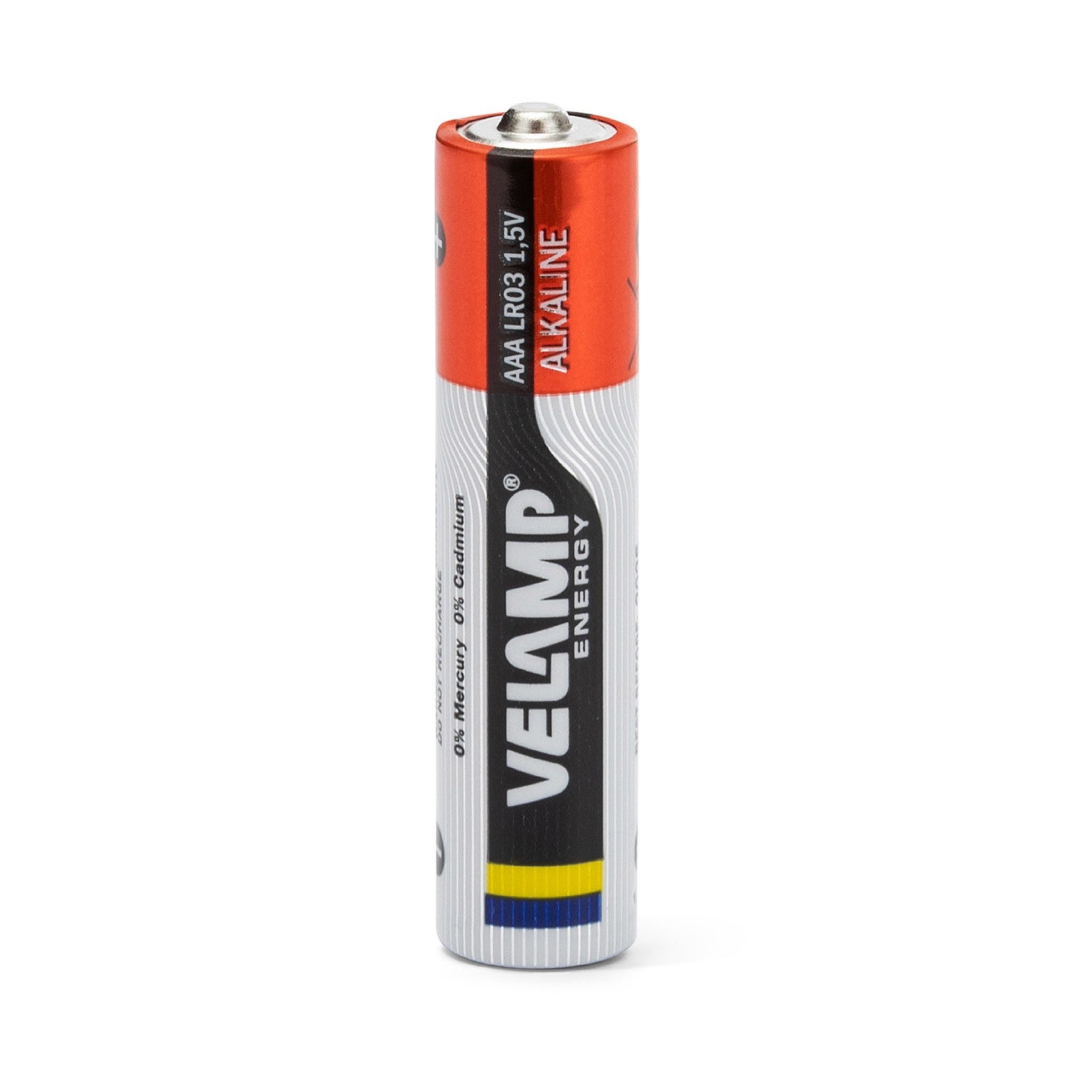 Pile alcaline mini stylet LR03 AAA, 1,5V - Blister de 4 - 2