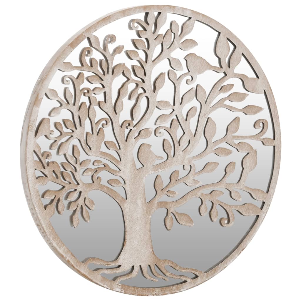 vidaXL Specchio Sabbia 40x2,5 cm Rotondo in Ferro per Uso Interno - 8