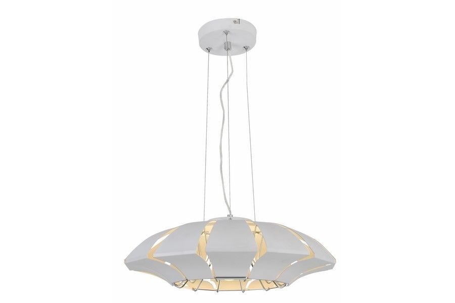 Lampa wisząca Tanui biała 3xE14x40W nowoczesna wym: 120 x 55 x 55 cm metal Reality
