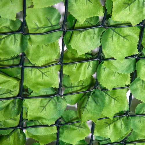 Siepe Artificiale Verde Chiaro, 300x150 cm, per Privacy in Giardino, Balcone e Terrazza - 8