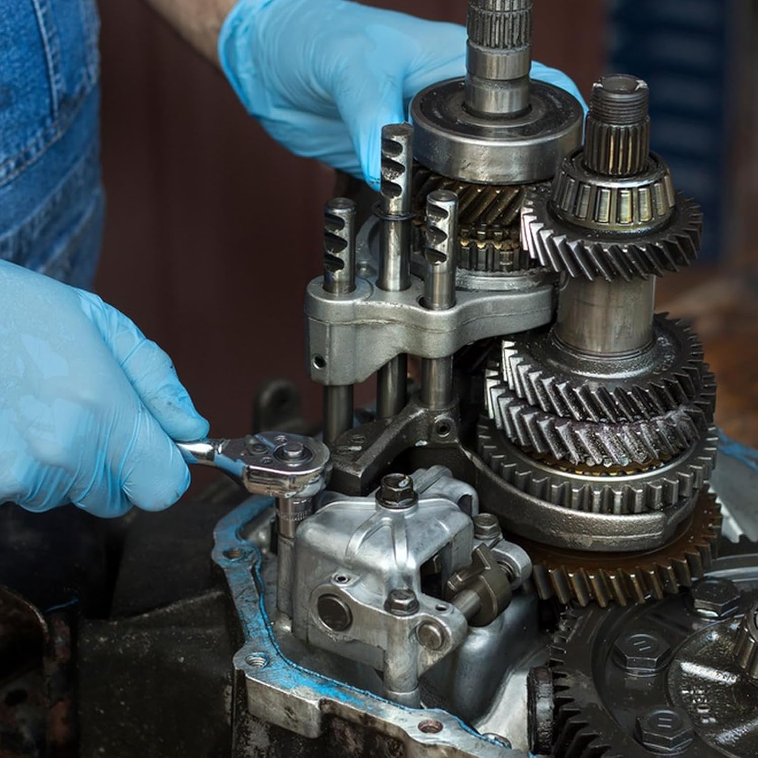 34 Pièces Coffret Douilles Torx Femelle, Torx Intérieur et Extérieur E4-E20 3/8'', T10-T60 3/8'', Torx Bit T10-T55 5/16'' - 4