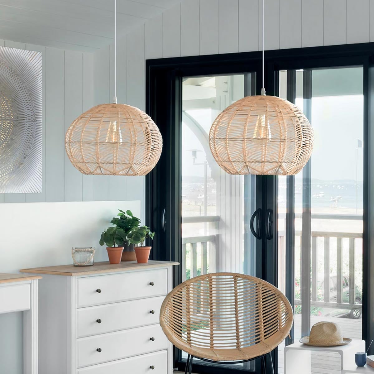 Lampa wisząca Kita NATURALNA - 4