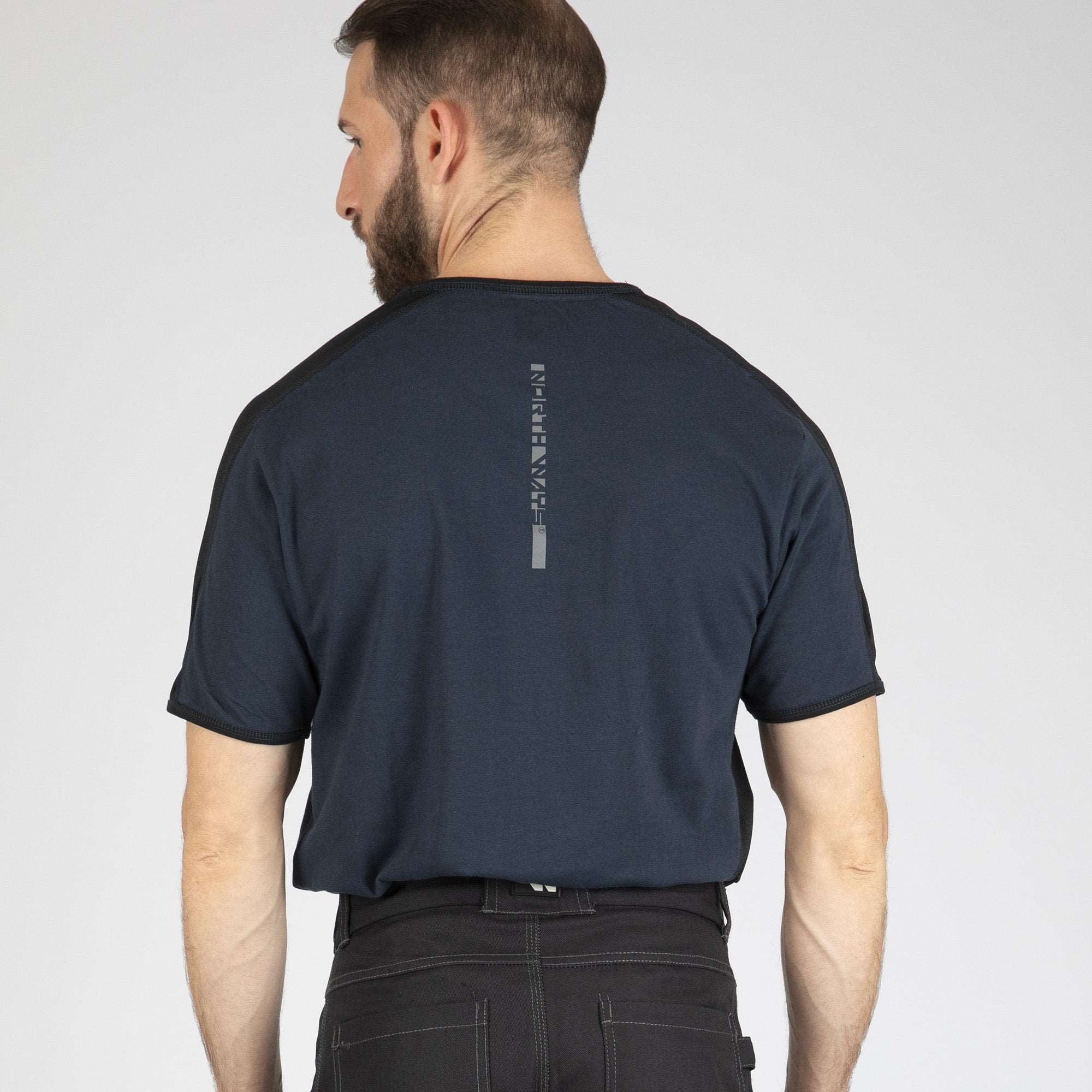 ANDY - T-SHIRT MANCHES COURTES DE TRAVAIL - 1400 Marine 4XL - 4