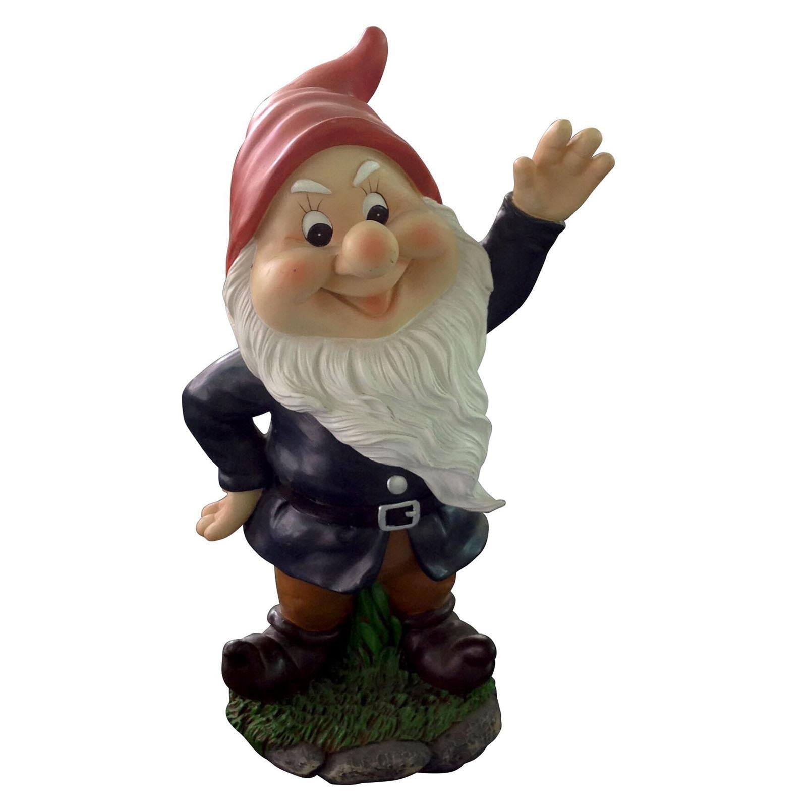 Decorspace Blancanieves y los siete enanitos de poliresina para parterre (h 44cm) - 3