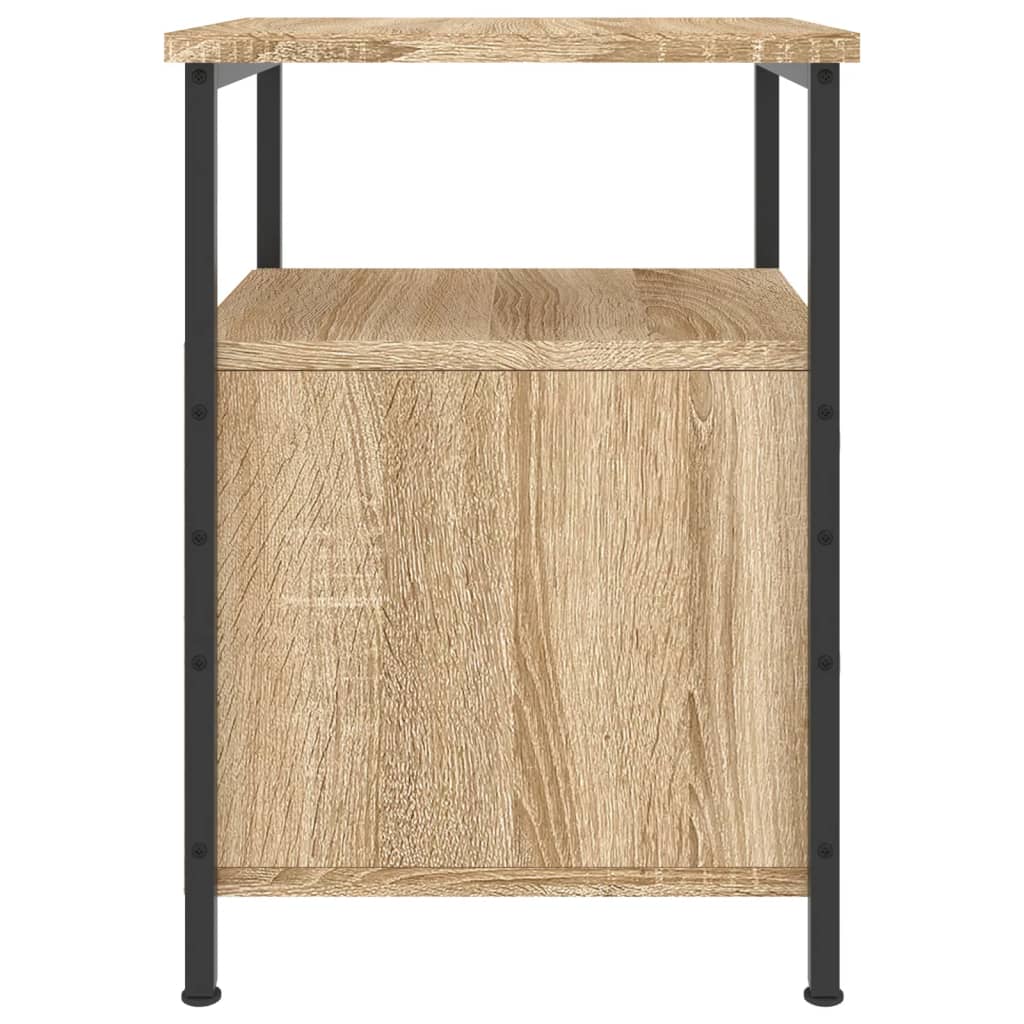Table de chevet chêne sonoma 34x35,5x50 cm bois d'ingénierie - 6